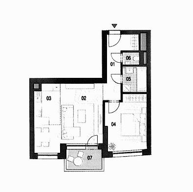 Arenda 2-komnatnaya, 2-komnatnaya, Súkennícka, Bratislava - Ružinov, S