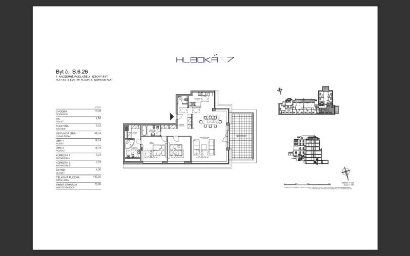 Arenda 3-komnatnaya, 3-komnatnaya, Hlboká cesta, Bratislava - Staré Me