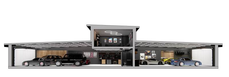 Эксклюзивные гаражи в проекте PARK3BA, Братислава