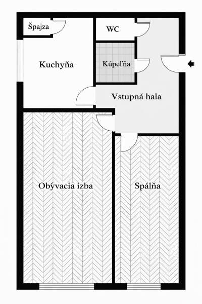Prodazha 2-komnatnaya, 2-komnatnaya, Jančova, Bratislava - Staré Mesto