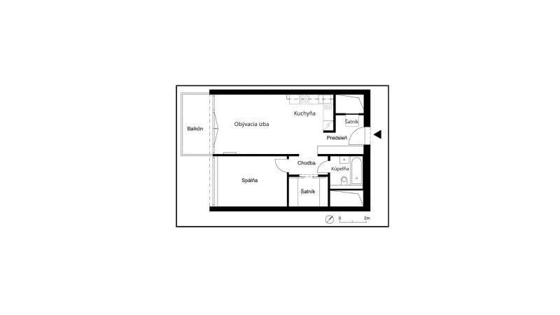 Arenda 2-komnatnaya, 2-komnatnaya, Ružová dolina, Bratislava - Ružinov