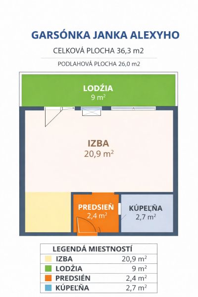 Arenda 1-komnatnaya-studija, 1-komnatnaya-studija, Janka Alexyho, Brat