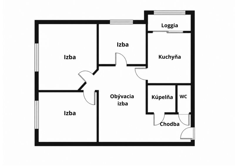 Prodazha 3-komnatnaya, 3-komnatnaya, Rovniankova, Bratislava - Petržal