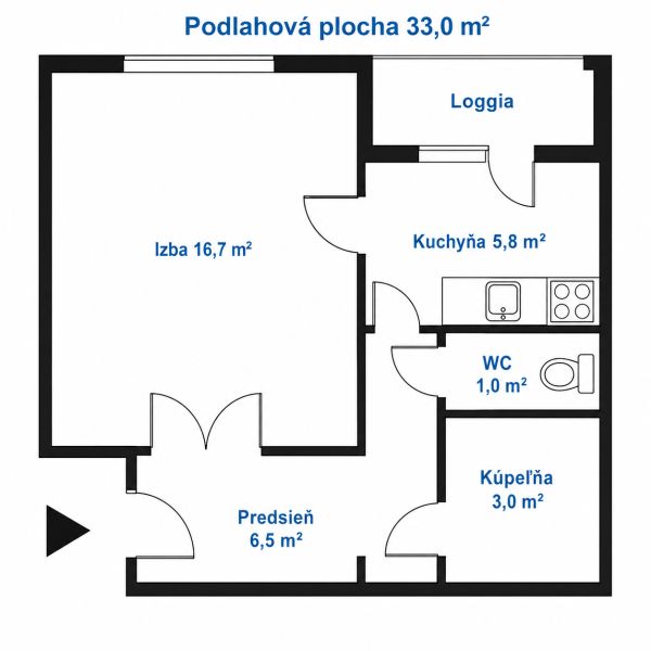Prodazha 1-komnatnaya, 1-komnatnaya, Hany Meličkovej, Bratislava - Kar