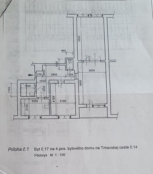 Prodazha 3-komnatnaya, 3-komnatnaya, Travská cesta, Bratislava - Ružin